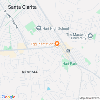 Location of the Newhall DMV office