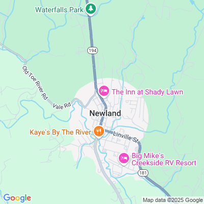 Location of the Newland Town Hall Driver License Office DMV office