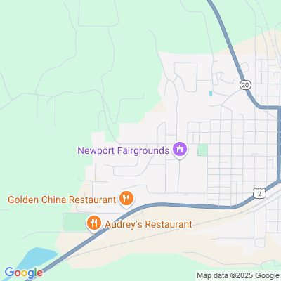 Location of the Newport DMV office