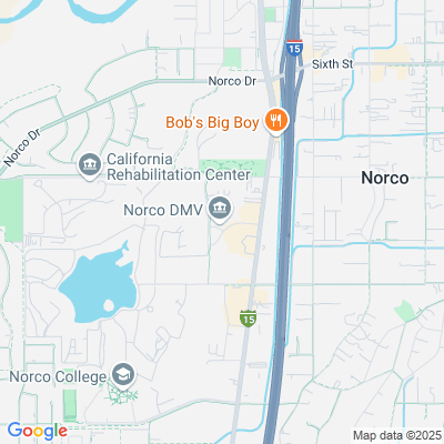 Location of the Norco DMV office