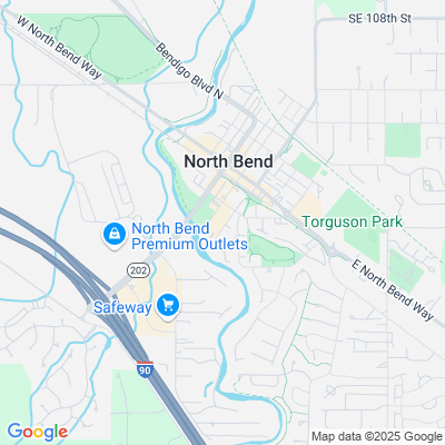 Location of the North Bend DMV office