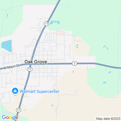 Location of the Oak Grove DMV office