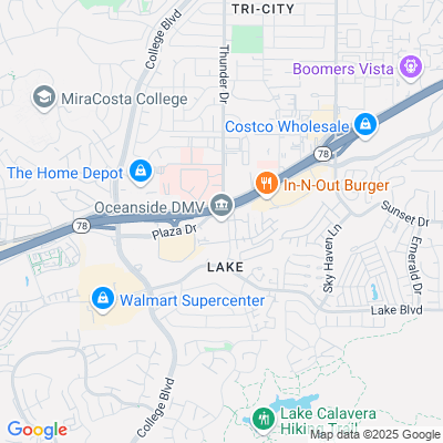 Location of the Oceanside DMV office