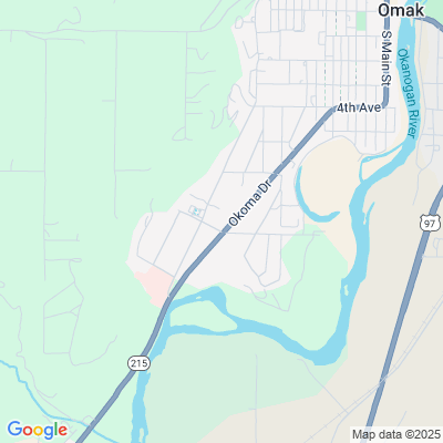 Location of the Omak DMV office