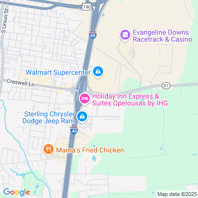 Location of the Opelousas DMV office