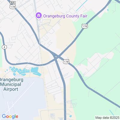 Location of the Orangeburg DMV office