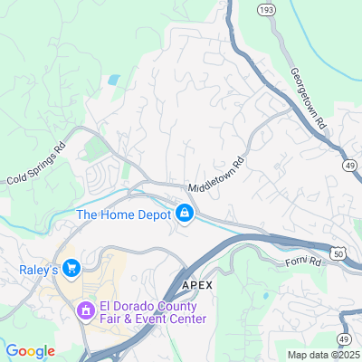 Location of the Placerville DMV office