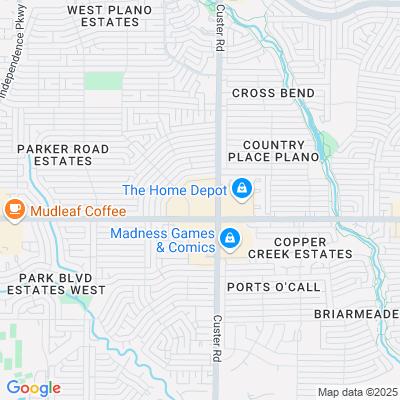 Location of the Plano DMV office