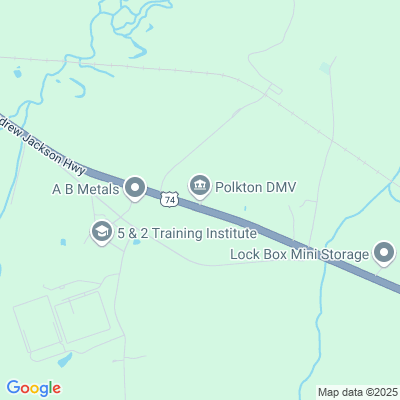 Location of the Polkton Driver License Office DMV office