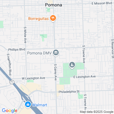 Location of the Pomona DMV office