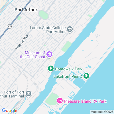 Location of the Port Arthur DMV office