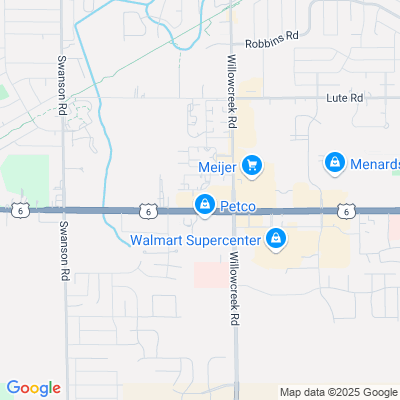 Location of the Portage DMV office