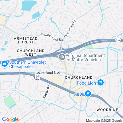 Location of the Portsmouth Customer Service Center DMV office