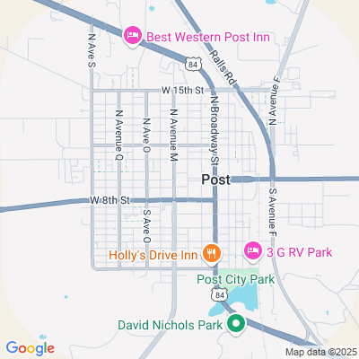 Location of the Post DMV office
