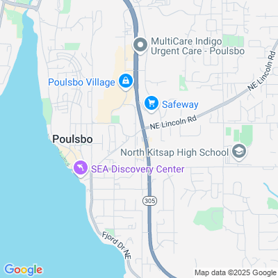 Location of the Poulsbo DMV office