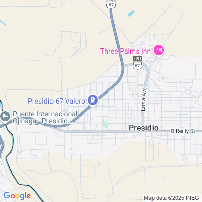 Location of the Presidio DMV office
