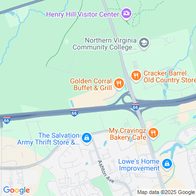 Location of the Prince William/Manassas Customer Service Center DMV office