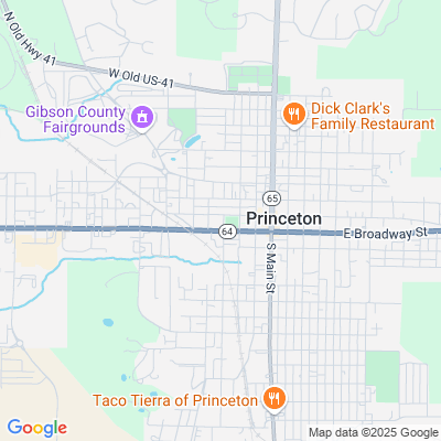Location of the Princeton DMV office