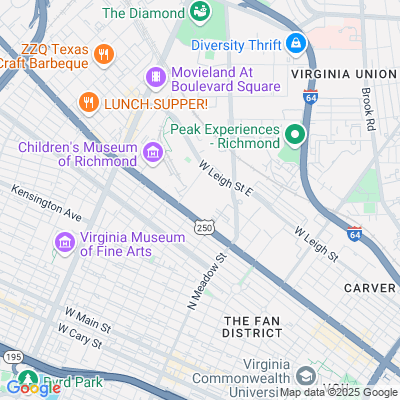 Location of the Richmond Central Customer Service Center DMV office