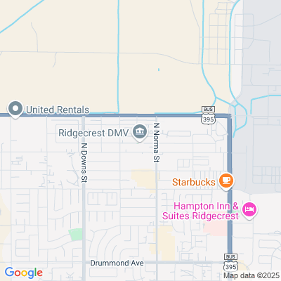 Location of the Ridgecrest DMV office