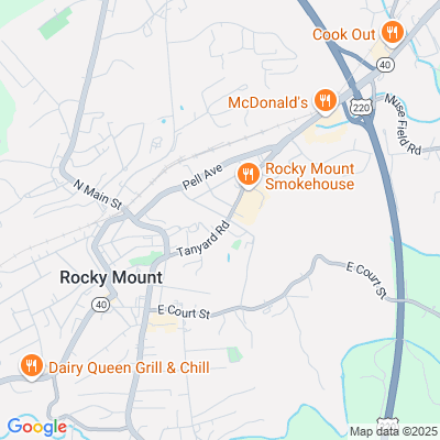 Location of the Rocky Mount Customer Service Center DMV office
