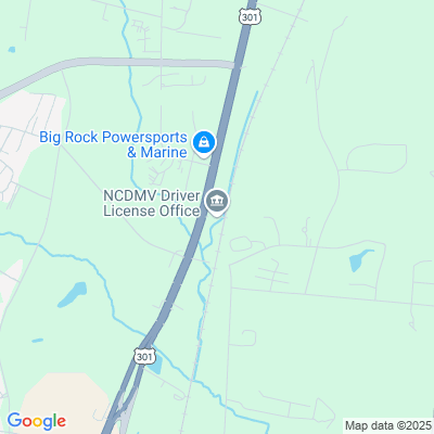Location of the Rocky Mount Driver License Office DMV office