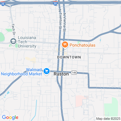 Location of the Ruston DMV office