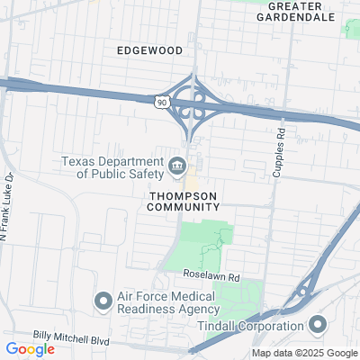 Location of the San Antonio General McMullen DMV office