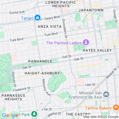 Location of the San Francisco DMV office
