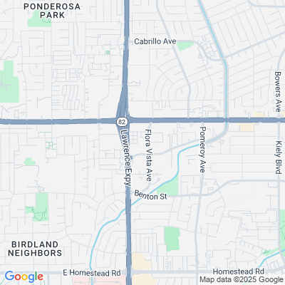 Location of the Santa Clara DMV office