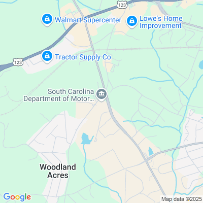 Location of the Seneca DMV office
