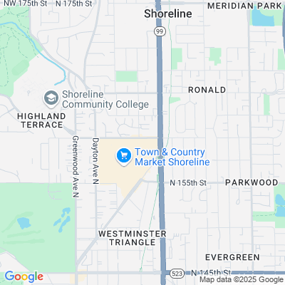 Location of the Shoreline DMV office
