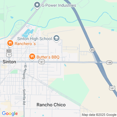 Location of the Sinton DMV office