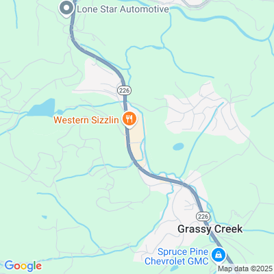 Location of the Spruce Pine Driver License Office DMV office