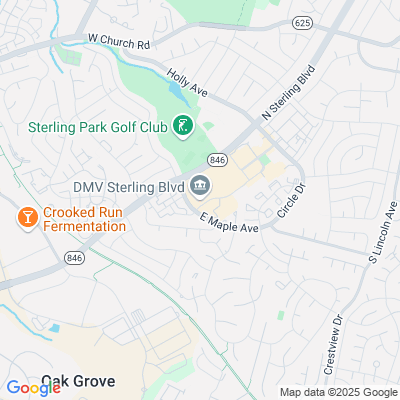 Location of the Sterling - Sterling Blvd. Customer Service Center DMV office