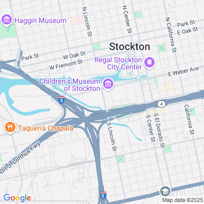 Location of the Stockton DMV office