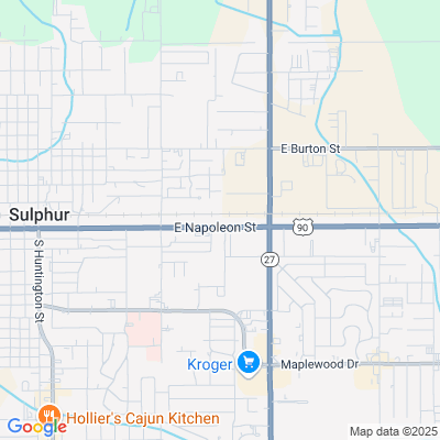 Location of the Sulphur DMV office