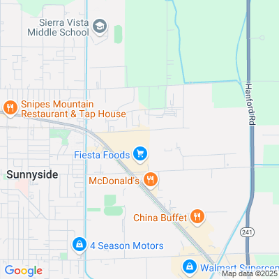 Location of the Sunnyside DMV office