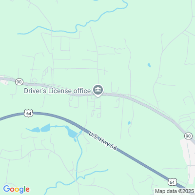 Location of the Taylorsville Driver License Office DMV office
