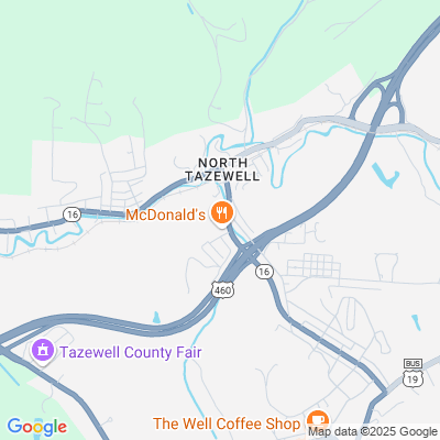Location of the Tazewell Customer Service Center DMV office