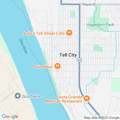 Location of the Tell City DMV office