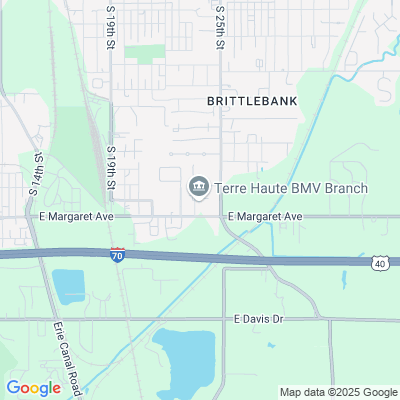 Location of the Terre Haute DMV office