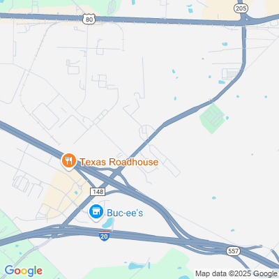 Location of the Terrell DMV office