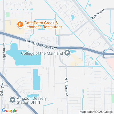 Location of the Texas City DMV office