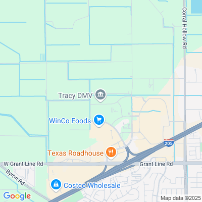 Location of the Tracy DMV office