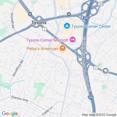 Location of the Tysons Corner Customer Service Center DMV office