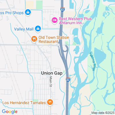 Location of the Union Gap DMV office