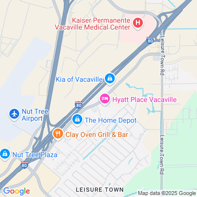Location of the Vacaville DMV office