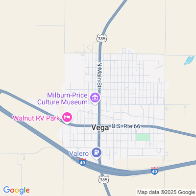 Location of the Vega DMV office