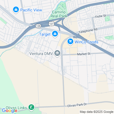 Location of the Ventura DMV office